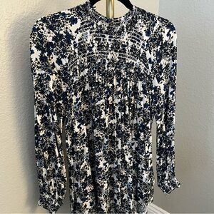 Free People Floral Tunic